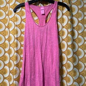 PINK VICTORIA’S SECRET TANK TOP